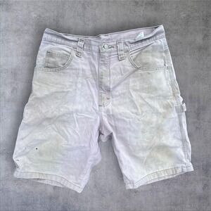Y2K Wrangler cargo shorts carpenter 32 thrashed